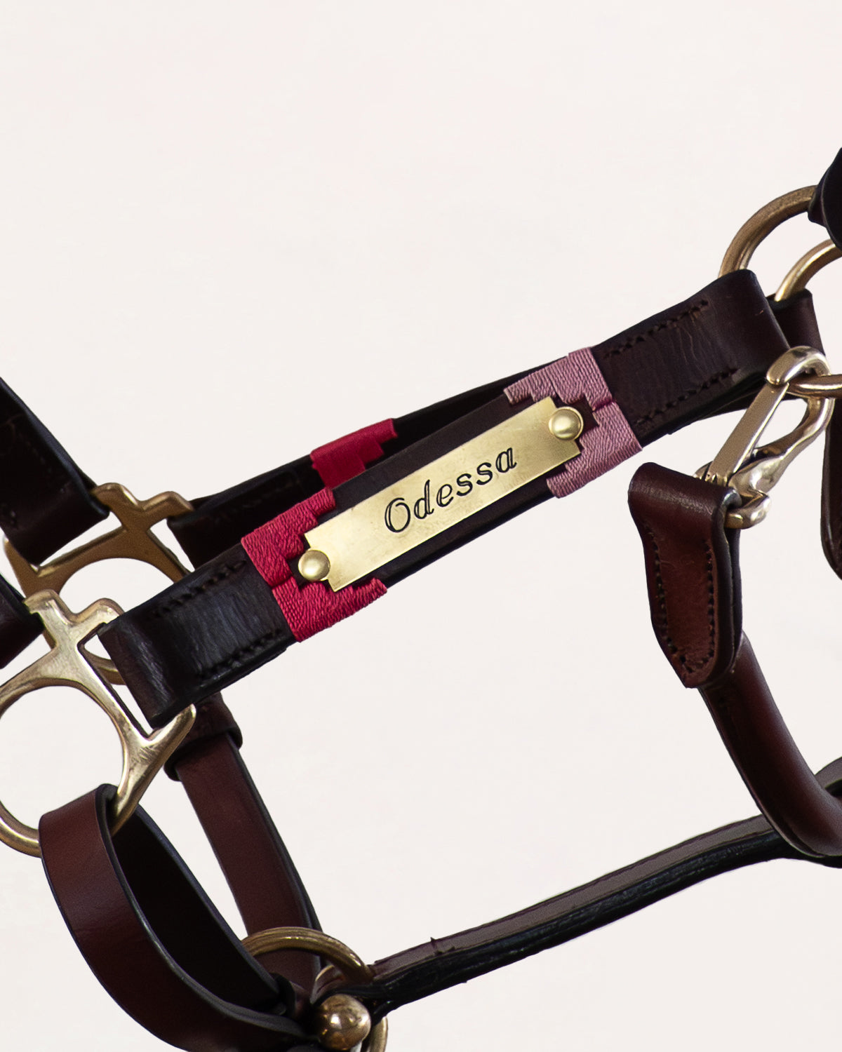 Personalized polo halter - Rosa