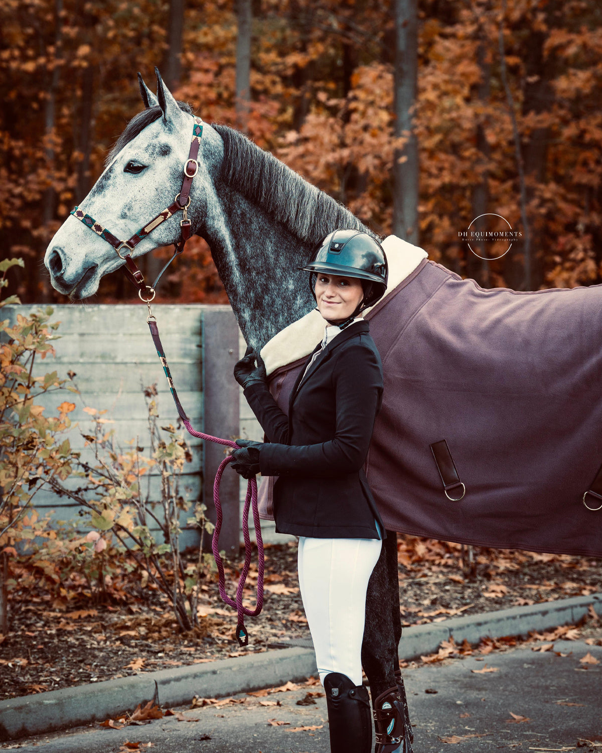 Personalized polo halter - Oro
